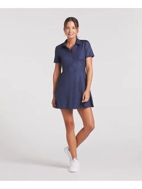 Puma Navy Short-Sleeve Polo Golf